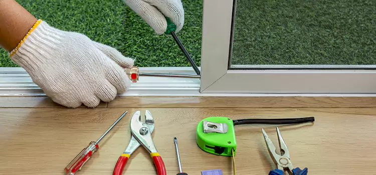 Sliding Door Track Replacement in Urbana, IL